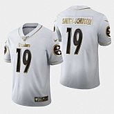 Nike Steelers 19 JuJu Smith-Schuster White 100th Season Vapor Untouchable Limited Jersey Dyin,baseball caps,new era cap wholesale,wholesale hats